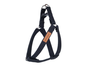 Amiplay Cotton Adjustable Step-In Harness - black