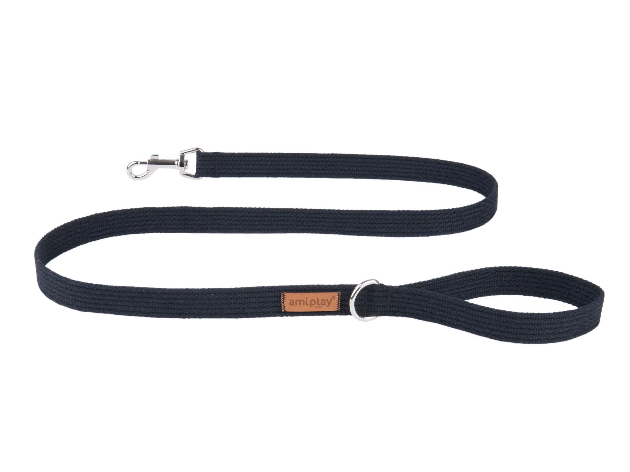 Amiplay Cotton Leash - black