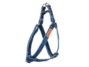 Amiplay Denim Adjustable Step-in Harness - Denim Original or Denim Light Blue