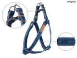 Amiplay Denim Adjustable Step-in Harness - Denim Original or Denim Light Blue