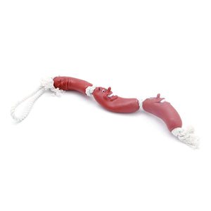 Dog Toy - Rubber Sausages