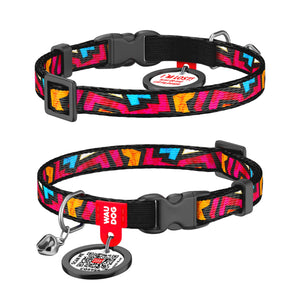 Graffiti Nylon Cat Collar