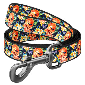 Glamorous Skulls Nylon Leash